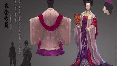 Low poly 3D Women - Security Specialist