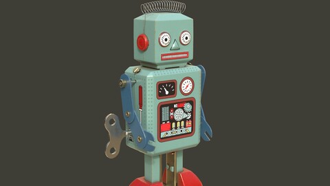 Vintage Toy Robot