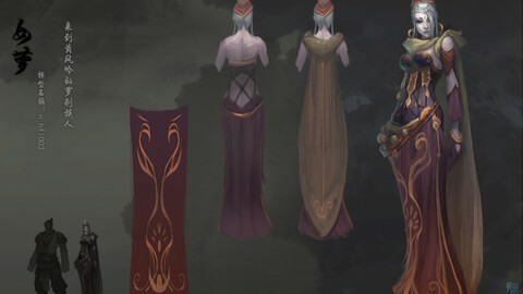 Low poly 3D Women - Girl Luo