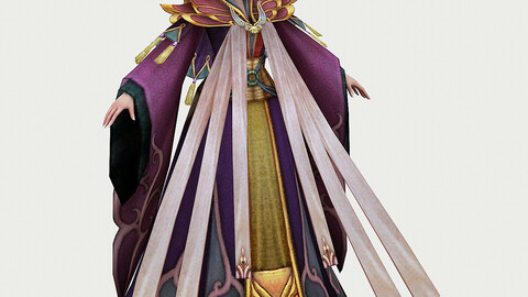 Low poly 3D Women - Queen Mother of the West