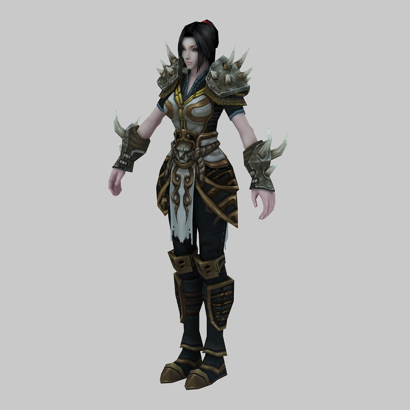 ArtStation Women armor 31 Game Assets