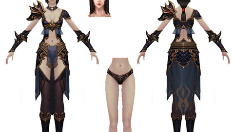 Leather Suit - Female 12