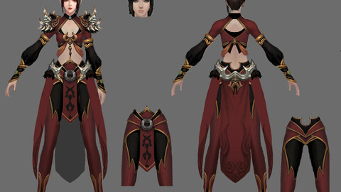 Light Armor Set - Female 16