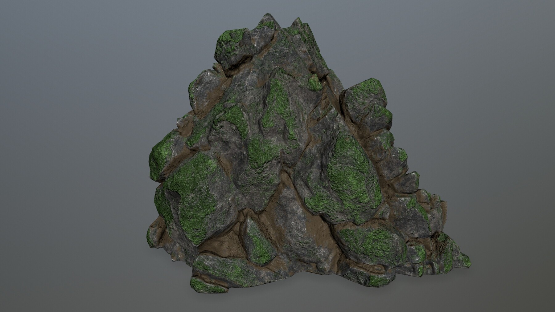 ArtStation - rocks mossy | Game Assets