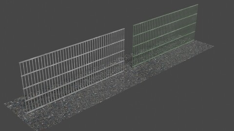 Fence 5 - 3D-Model