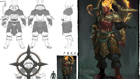 Low poly 3D Monster - Eyesight