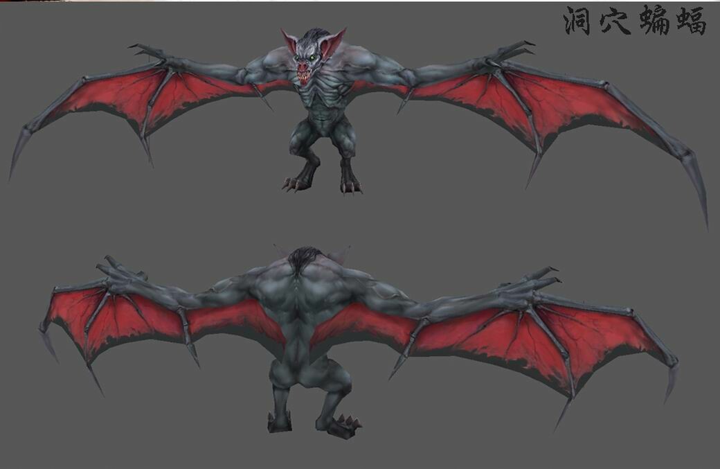 Hell Bat in Characters - UE Marketplace