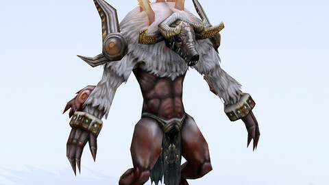 Low poly 3D Monster - Lord of the Conqueror