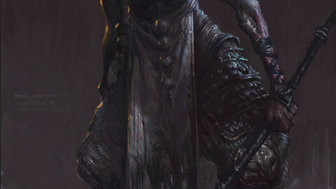 Low poly 3D Monster - Solitaire