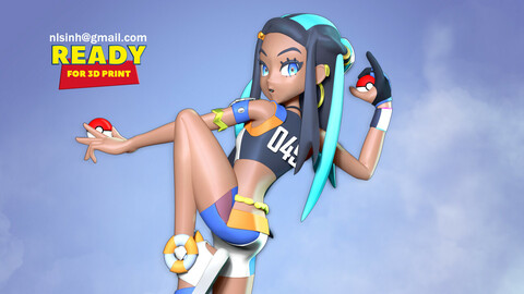 Nessa - Pokemon Sword and Shield