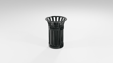 Street trashcan