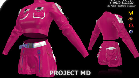 OUTFIT | PROJECT MARVELOUS DESIGN | by THAIS COSTA