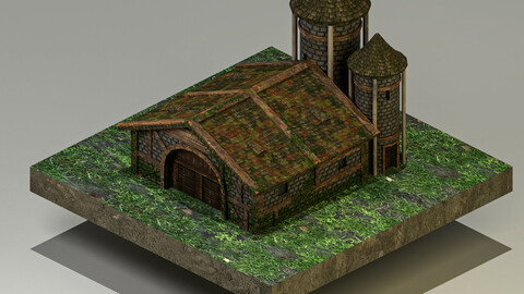 Secret Warehouse 3D Model