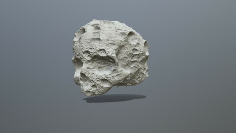 Printable Skull Asteroid