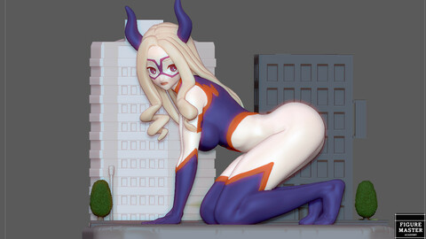 MT. LADY MY HERO ACADEMIA ANIME CHARACTER SEXY CUTE GIRL 3D PRINT