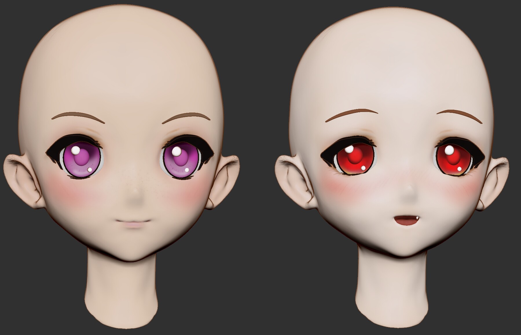 zbrush anime head download