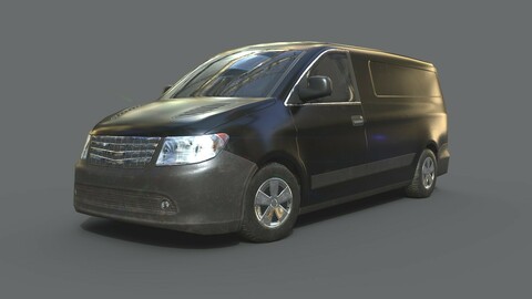 Generic Minivan Black