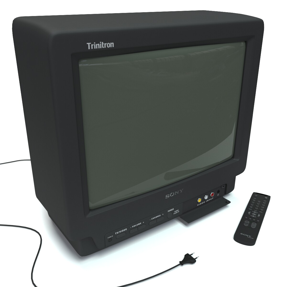 ArtStation - Sony Trinitron KV-13TR28 TV 1995 | Resources