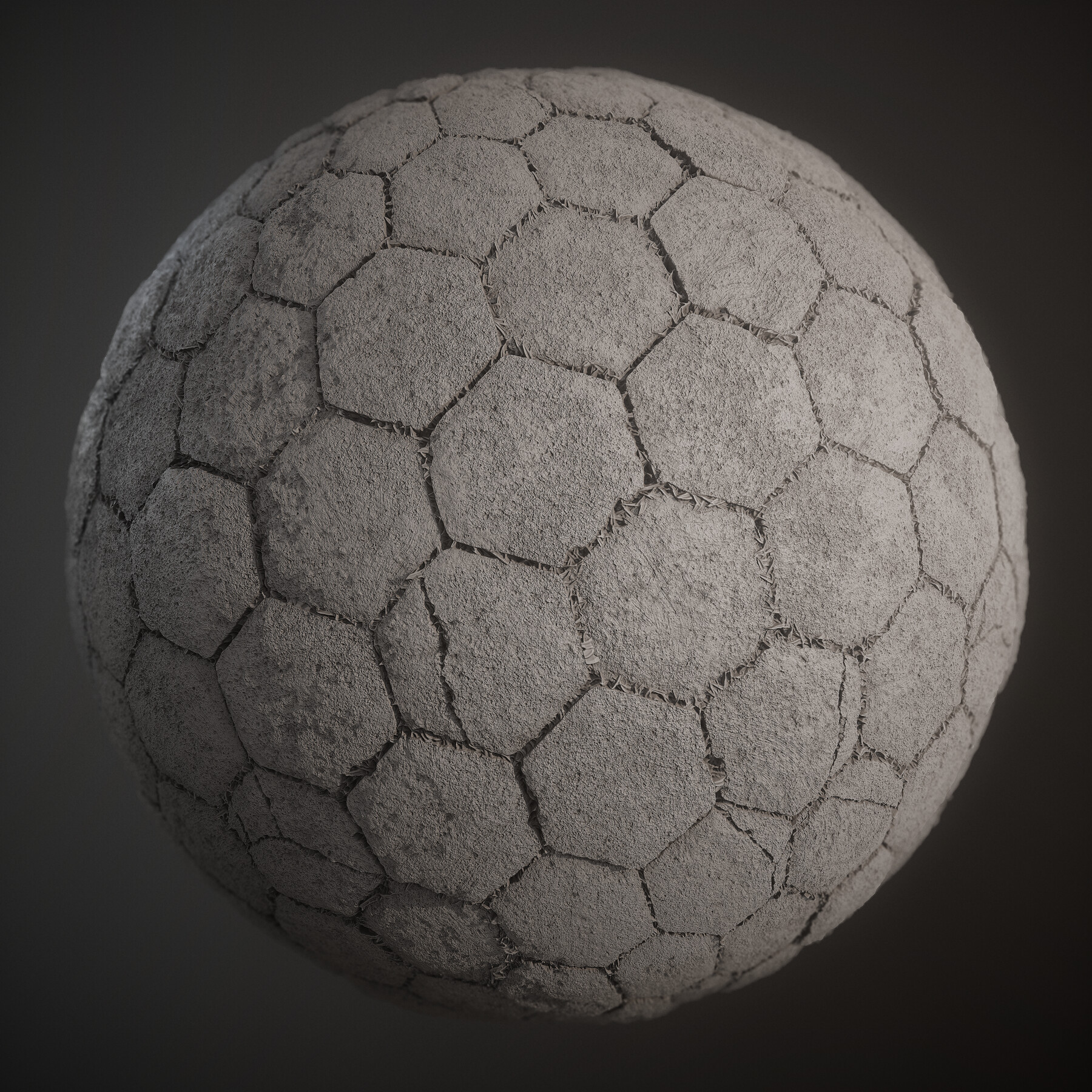 ArtStation - Concrete Hexagonal Tiles | Resources