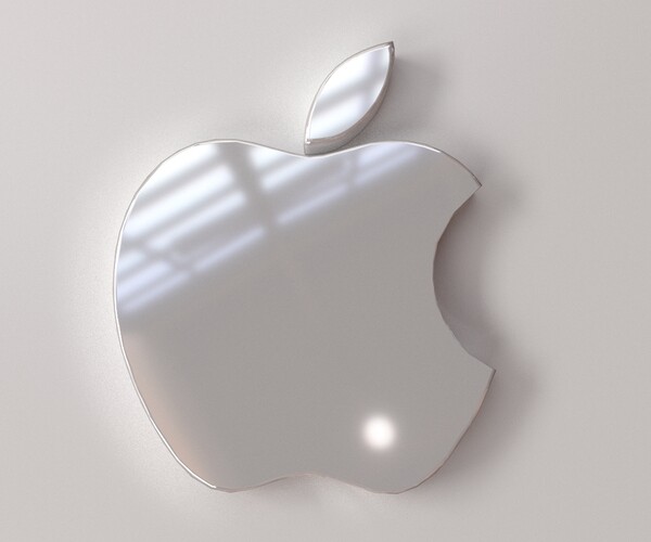 3D apple logo | 3D models download | Creality Cloud