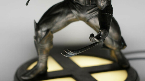 Wolverine Wireless Phone Charger 3d Print