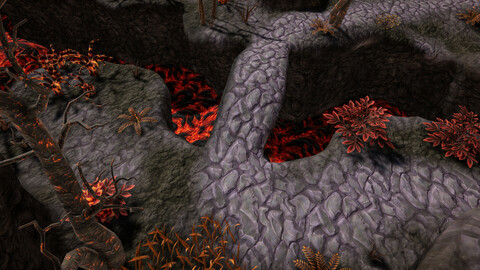 Stylized Fantasy Vegetation 2