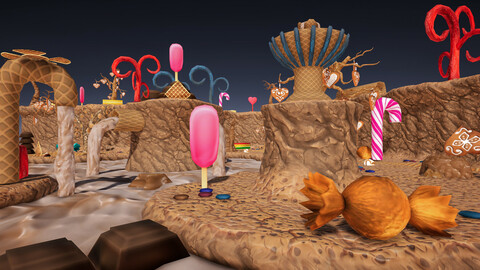 Stylized Fantasy Vegetation 3