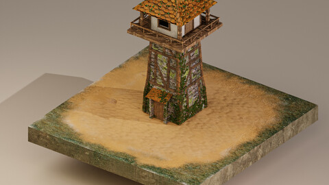 Watchtower Level 5 3D Model