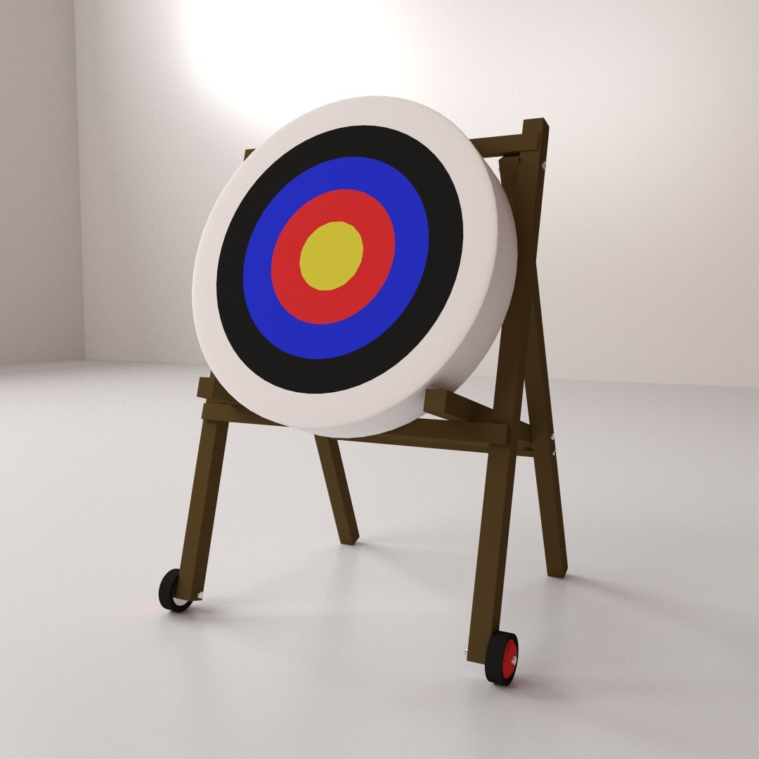 ArtStation Archery Target Game Assets