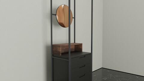 Alexandra Mirror Drawers MannMade London