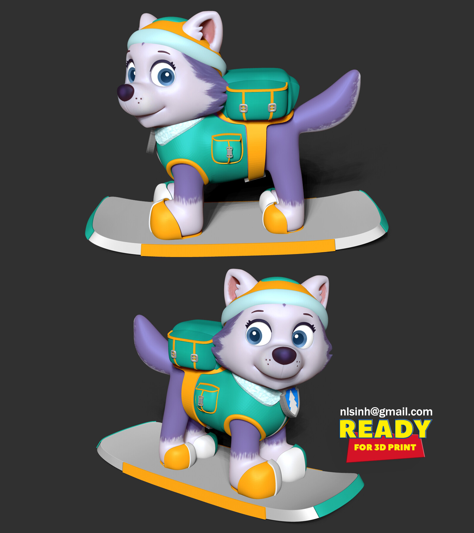 ArtStation - Everest Halloween - Paw Patrol