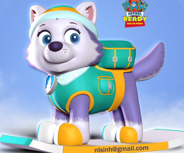 ArtStation - Everest - Paw Patrol | Resources