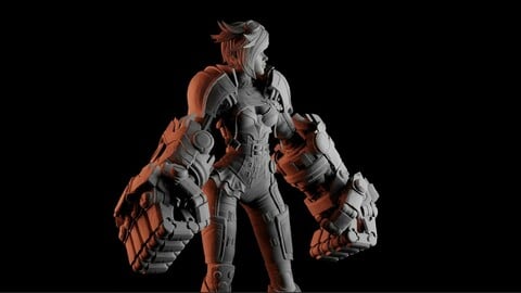 Vi 3D model - Good for printing