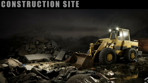[UE4][SCANS] Construction Site: Loader
