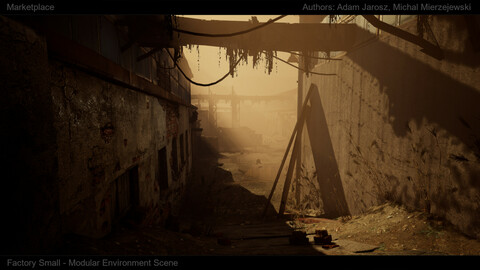 [UE4][SCANS] Old Factory Street