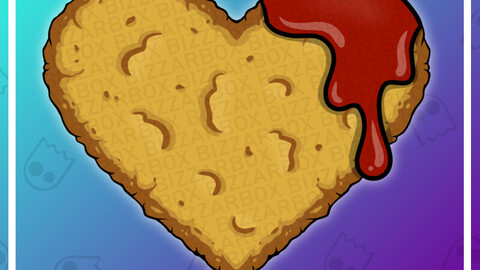 Twitch Emote: Nugget Heart