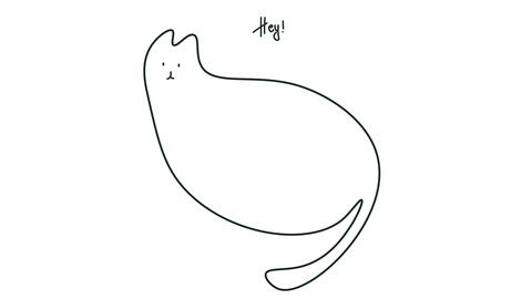 Cat Print "Little Idiot Face"