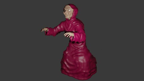 Witch - Bruxa 3D model