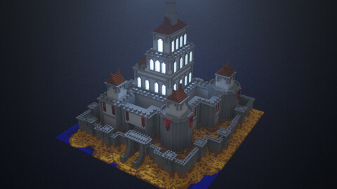 voxel castel