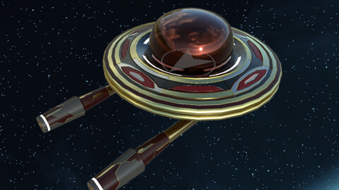 Non Wreck Spaceship 1