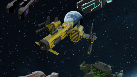 Spaceship Bundle pack 2