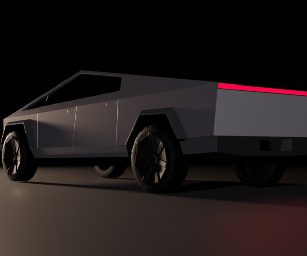 ArtStation - Tesla Cybertruck 2022 3D Model | Resources