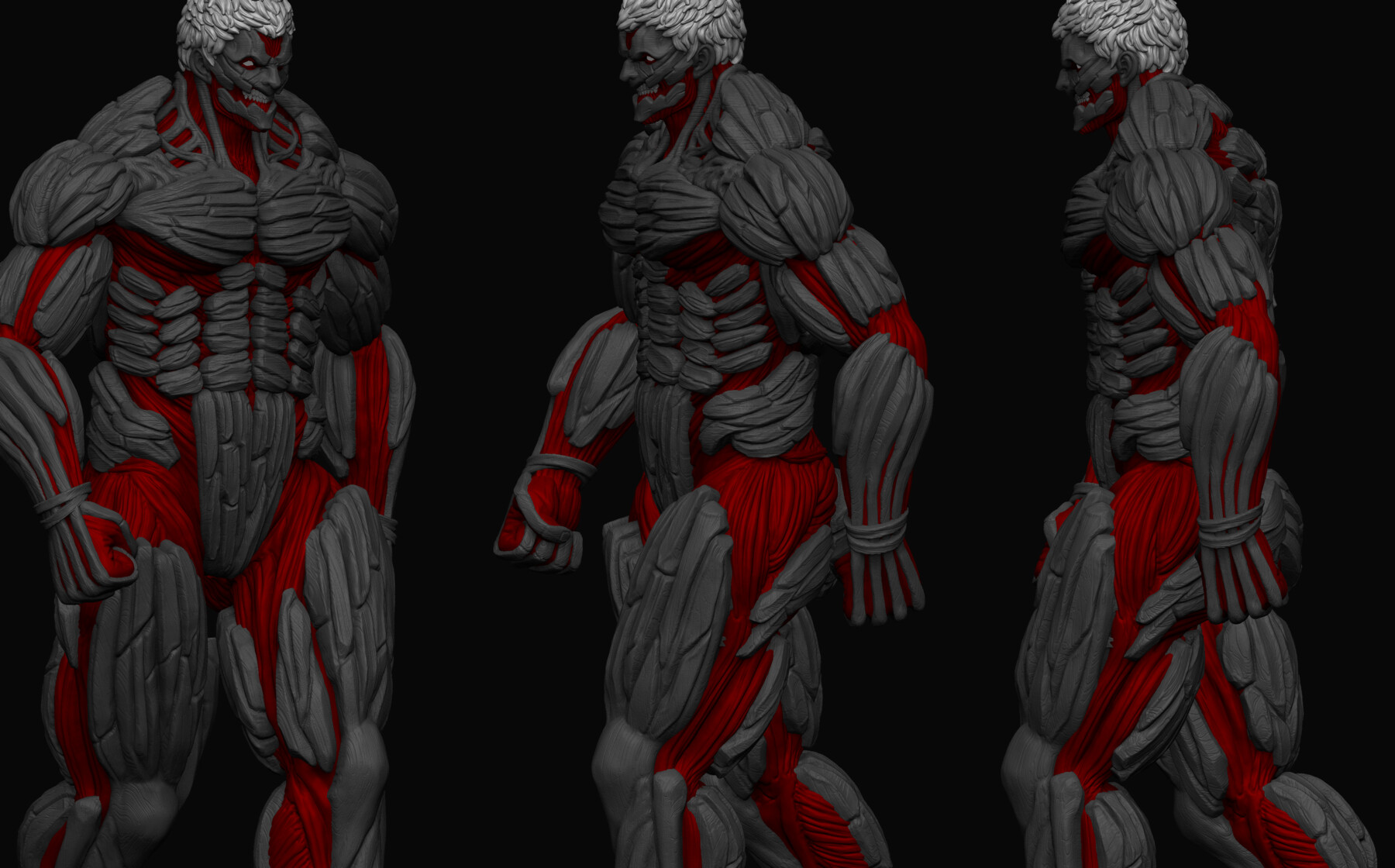 ArtStation REINER ARMORED TITAN 3d model Resources