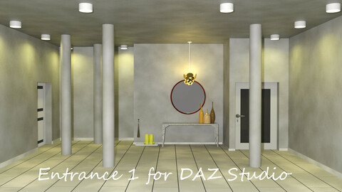 Entrance 1 for DAZ Studio