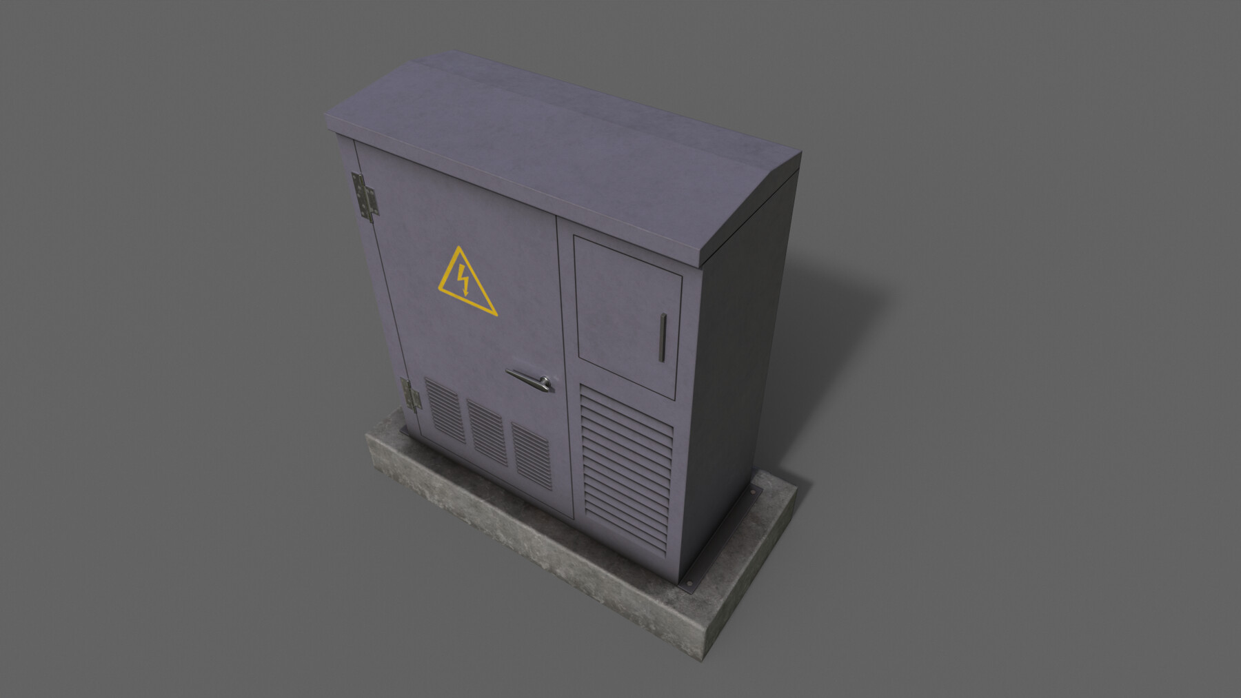 ArtStation - PBR Electric Box | Game Assets