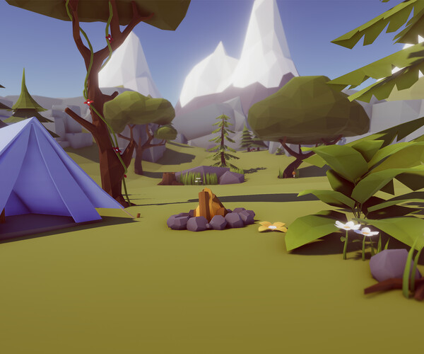 ArtStation - Low Poly Asset Bundle - 3D Pack for Unity and Unreal ...