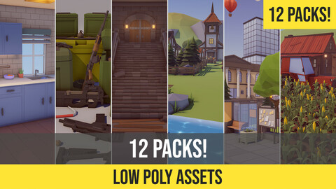 Low Poly Asset Bundle