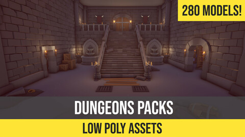 Low Poly Dungeons