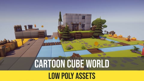 Cartoon Cube World