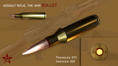 Assault Rifle, the AKM bullet